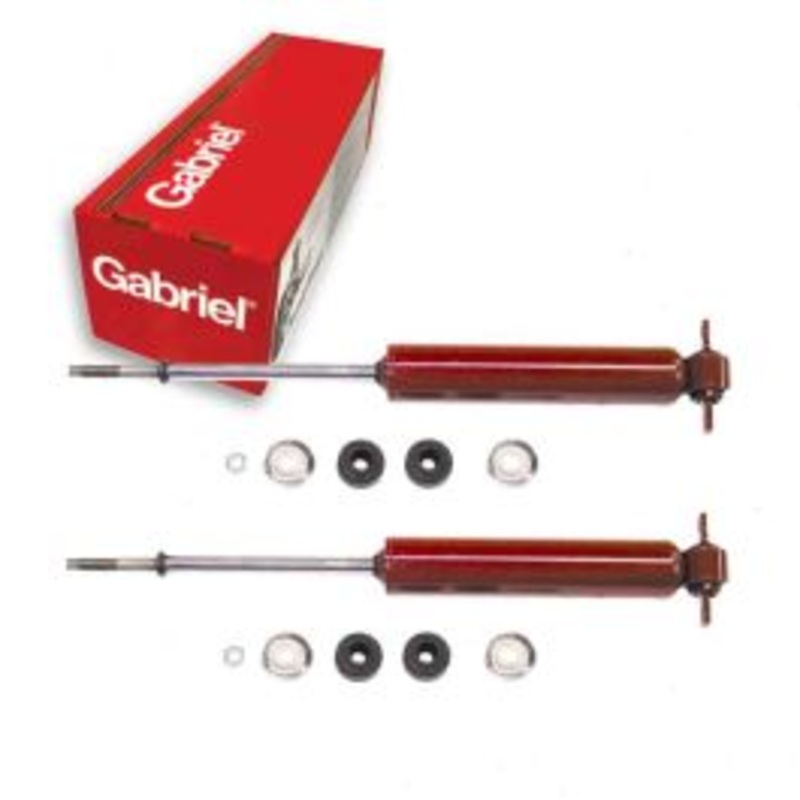 2 pc Gabriel Guardian Front Shock Absorbers for 1977-1996 Cadillac Commercial Chassis