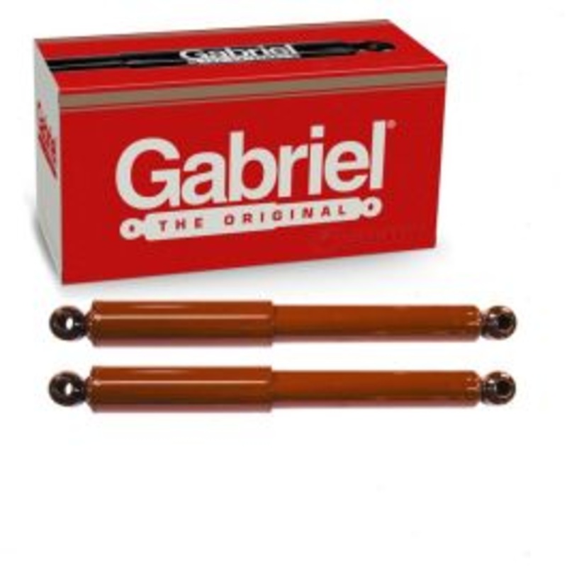 2 pc Gabriel Guardian Rear Shock Absorbers for 1956-1957 Saab 93