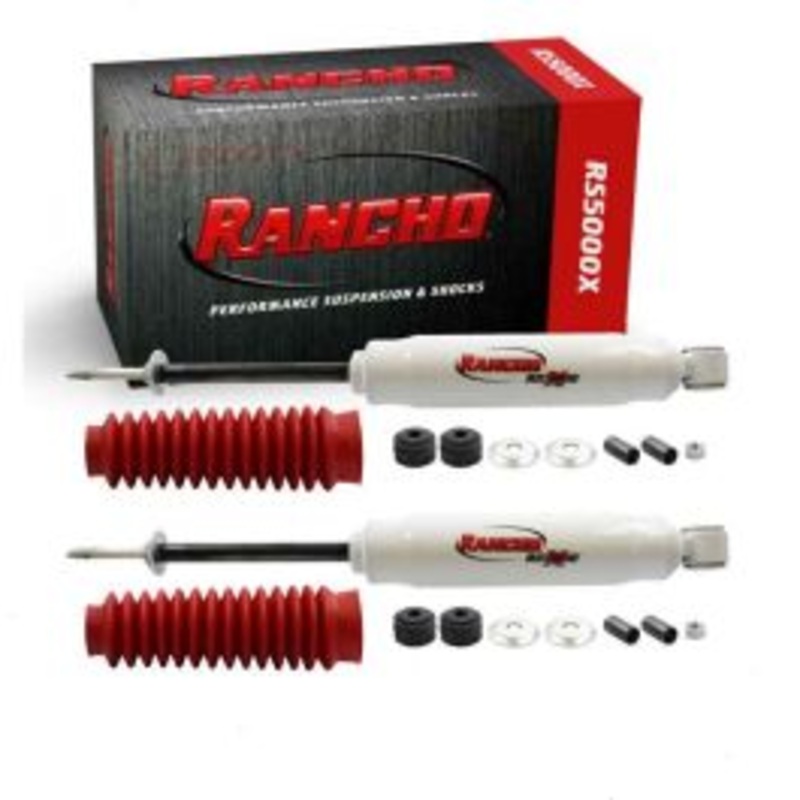 2 pc Rancho RS5000X Front Shock Absorbers for 1970-1983 Ford F-100