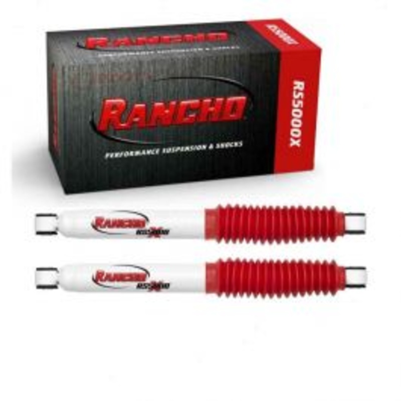 2 pc Rancho RS5000X Front Shock Absorbers for 1979-1986 GMC K1500