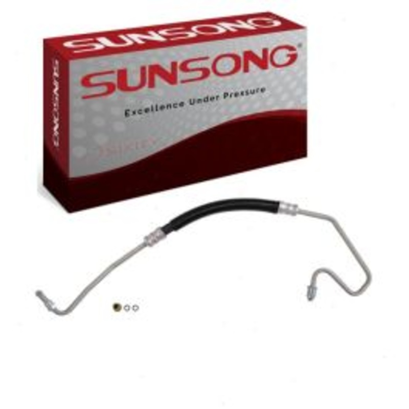 Sunsong Power Steering Pressure Line Hose for 1997-1999 Chevrolet K1500