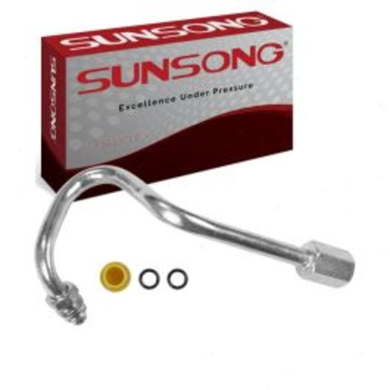 Sunsong Tube Pump Power Steering Pressure Line Hose for 2007 GMC Sierra 1500 Classic 4.3L 4.8L 5.3L V6 V8