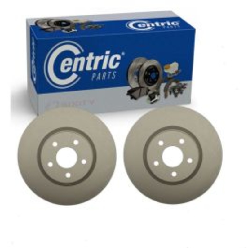 2 pc Centric GCX Front Disc Brake Rotors for 2013-2019 Ford Escape 1.5L 2.0L L4