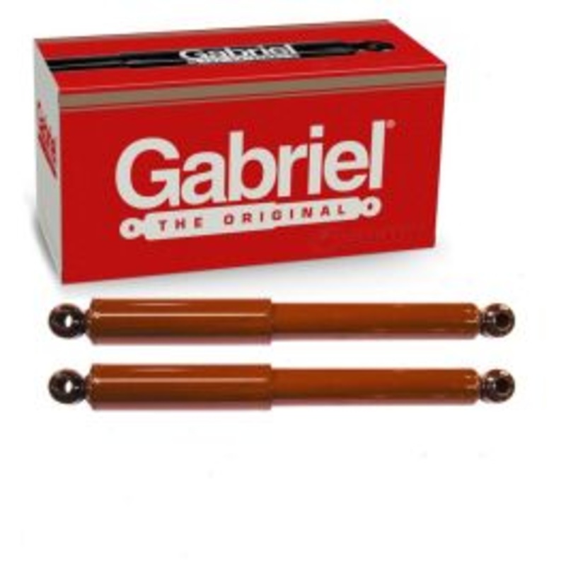 2 pc Gabriel Guardian Rear Shock Absorbers for 1959-1975 Jeep CJ6