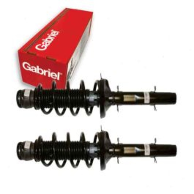 2 pc Gabriel ReadyMount Front Suspension Strut Assemblys for 1999-2006 Volkswagen Golf
