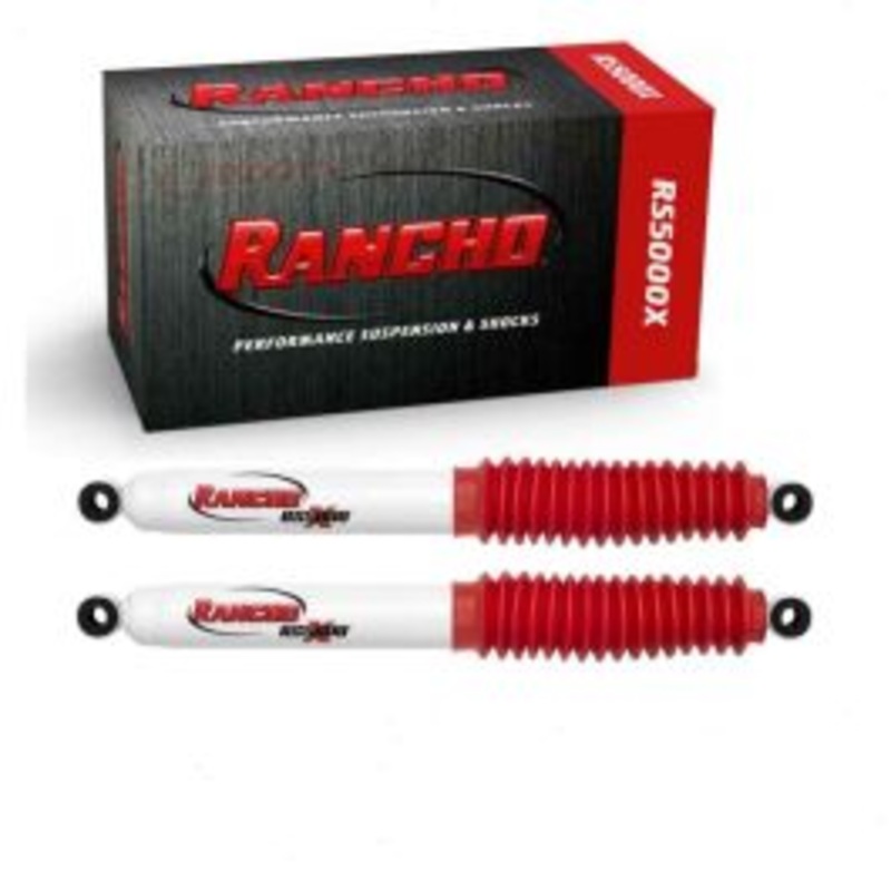 2 pc Rancho RS5000X Rear Shock Absorbers for 1966 GMC 2500