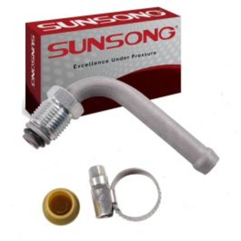 Sunsong From Gear Power Steering Return Line End Fitting for 1977-1980 Ford Pinto
