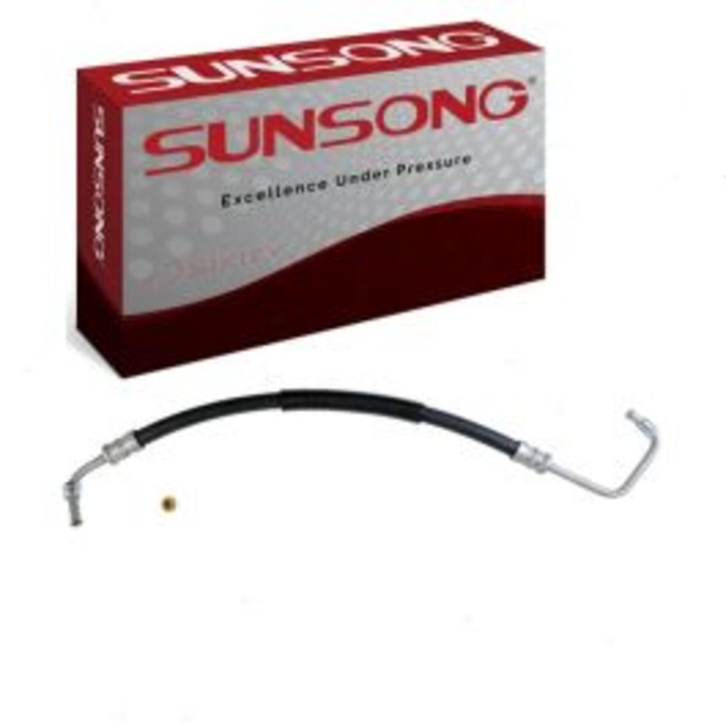 Sunsong Power Steering Pressure Line Hose for 1971-1972 Chevrolet Biscayne
