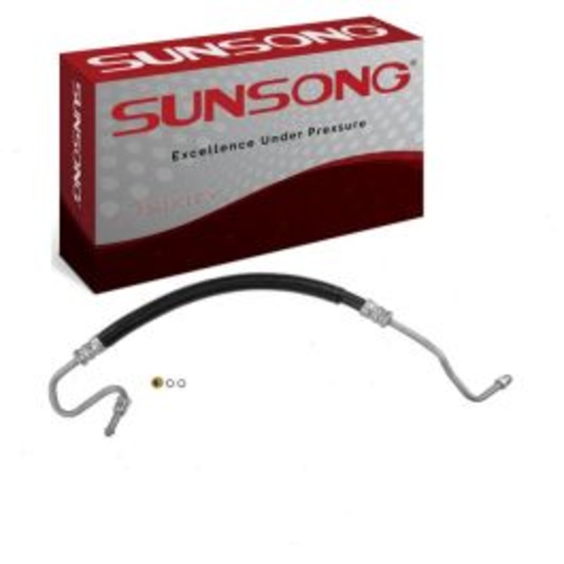 Sunsong Power Steering Pressure Line Hose for 2002 Chevrolet Avalanche 1500