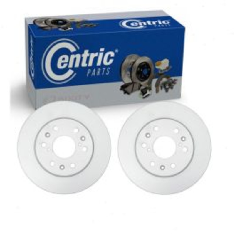 2 pc Centric GCX Front Disc Brake Rotors for 2019 GMC Sierra 1500 Limited