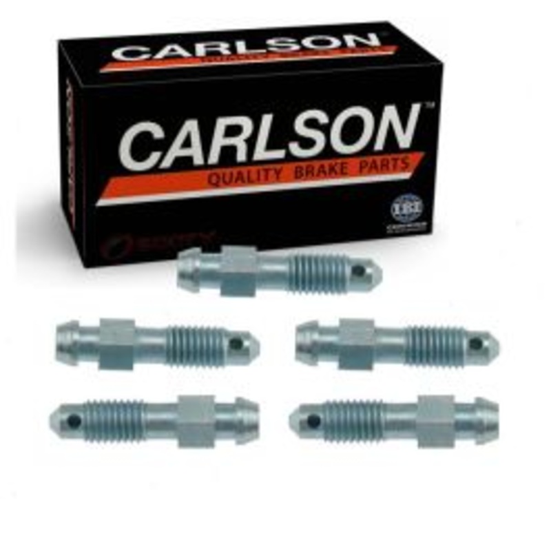 Carlson Front Brake Bleeder Screw for 1987-1989 Mercury Tracer