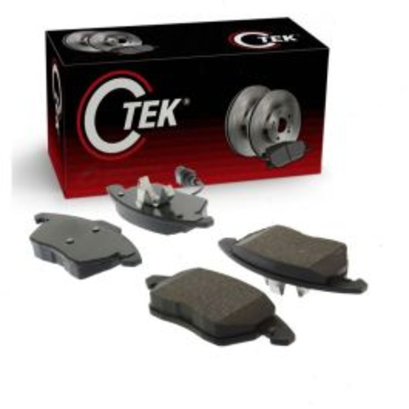 Centric CTEK Front Disc Brake Pad Set for 2006-2014 Volkswagen GTI