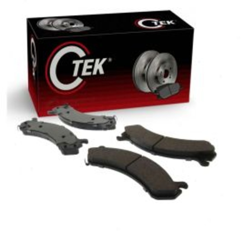 Centric CTEK Front Disc Brake Pad Set for 2009-2019 GMC Savana 4500
