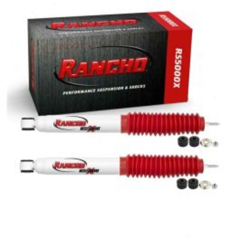2 pc Rancho RS5000X Front Shock Absorbers for 1994-2010 Dodge Ram 2500