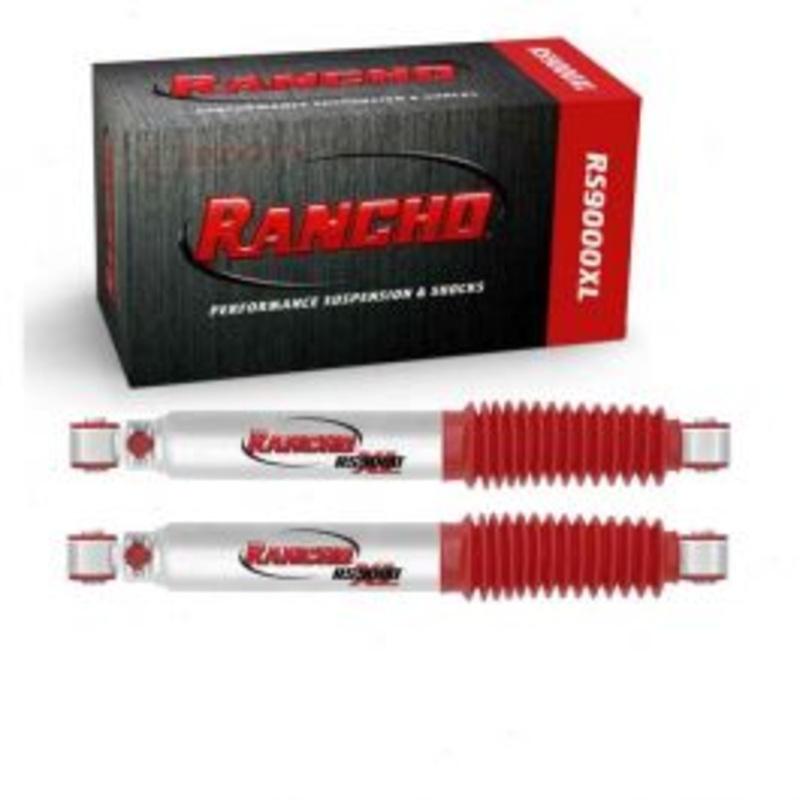 2 pc Rancho RS9000XL Rear Shock Absorbers for 1999-2004 GMC Sierra 2500