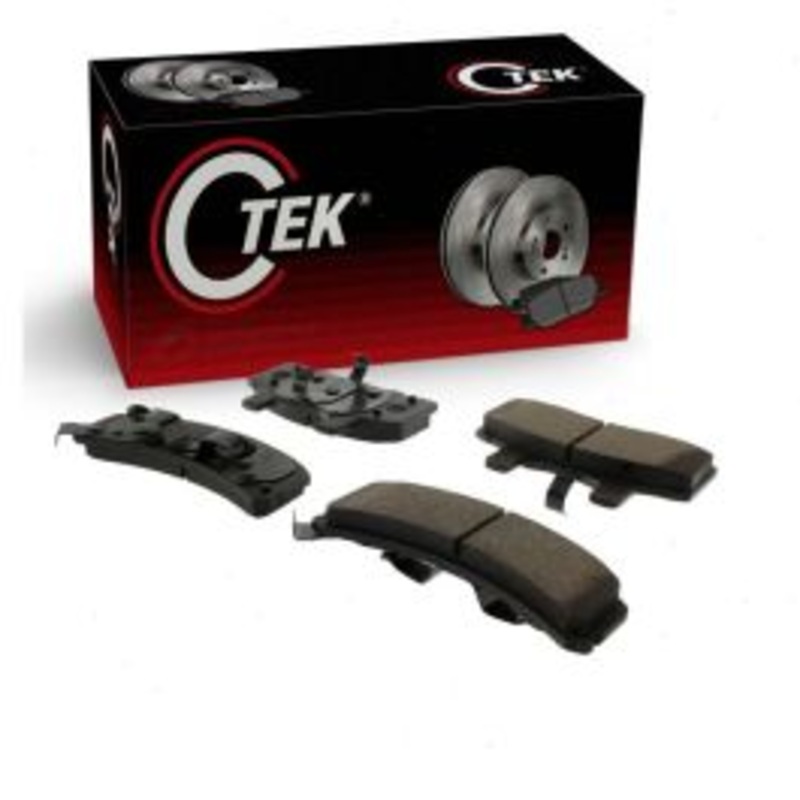 Centric CTEK Front Disc Brake Pad Set for 1988-1998 GMC K2500