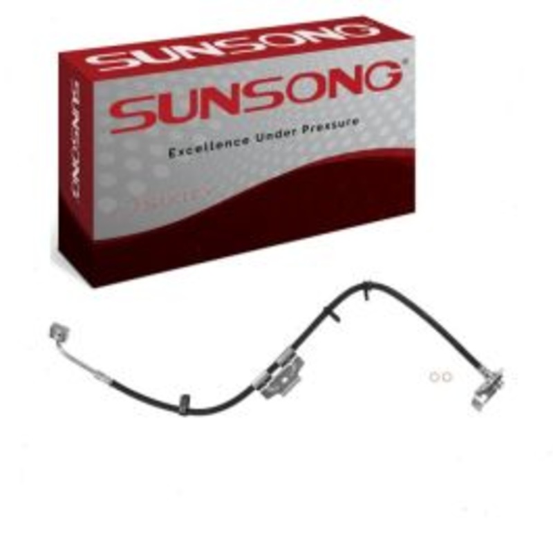 Sunsong Front Right Brake Hydraulic Hose for 2003-2010 Dodge Ram 2500