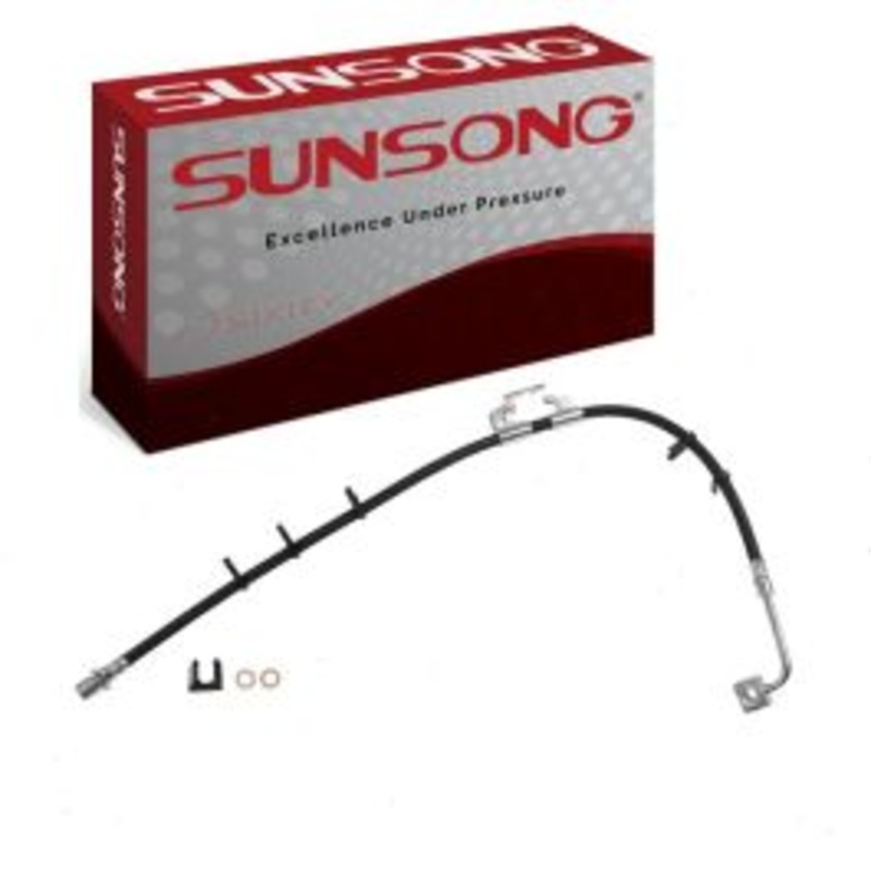 Sunsong Front Left Brake Hydraulic Hose for 2011-2013 Ram 2500