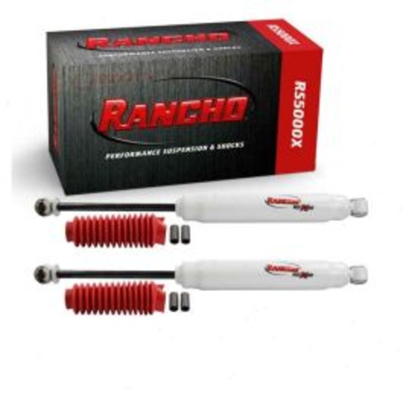 2 pc Rancho RS5000X Front Shock Absorbers for 1965-1970 Jeep J-3500
