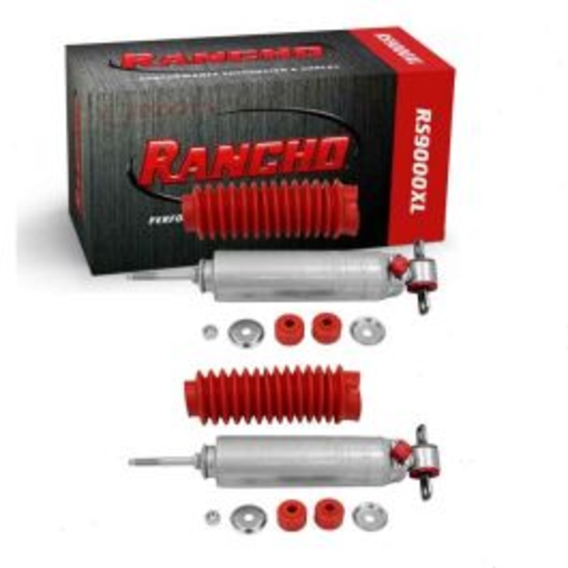 2 pc Rancho RS9000XL Front Shock Absorbers for 1992-1999 GMC Yukon