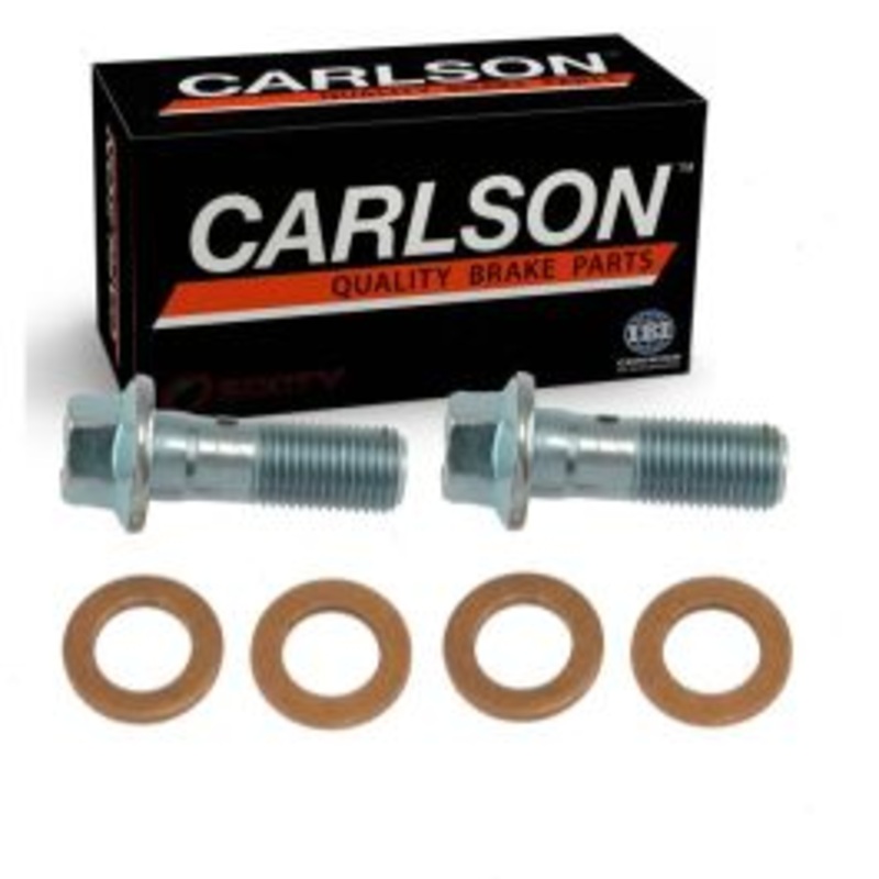 2 pc Carlson Rear Brake Hydraulic Banjo Bolts for 2015-2019 Chevrolet Volt