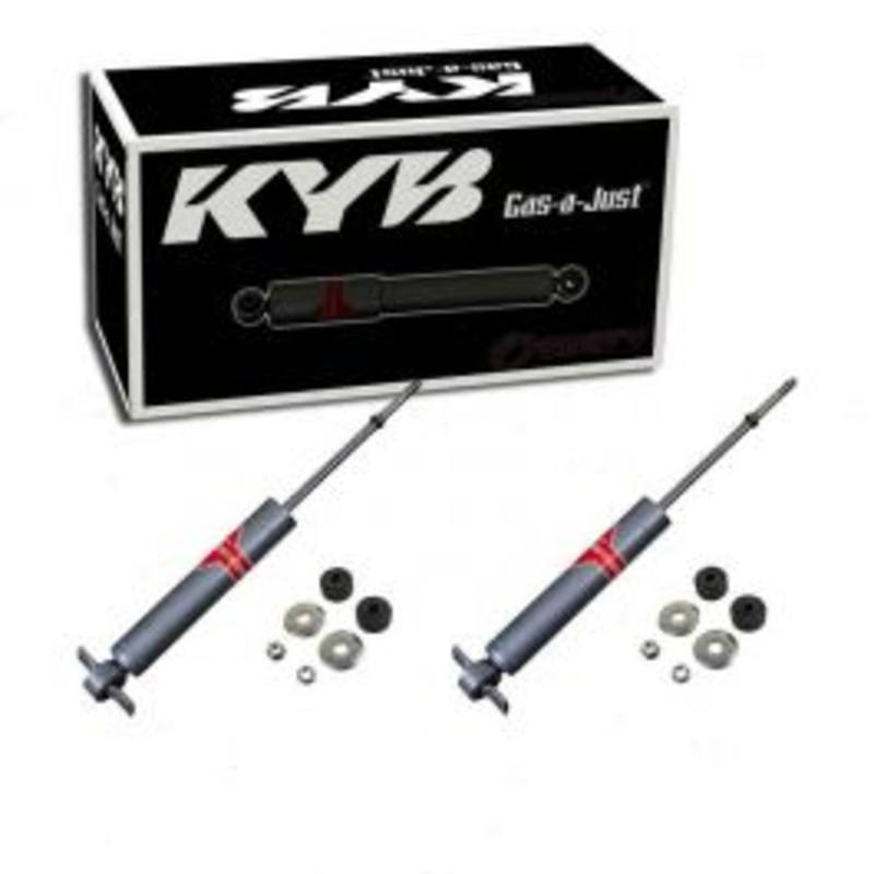2 pc KYB Gas-a-Just Front Shock Absorbers for 1964-1965 Nissan 410