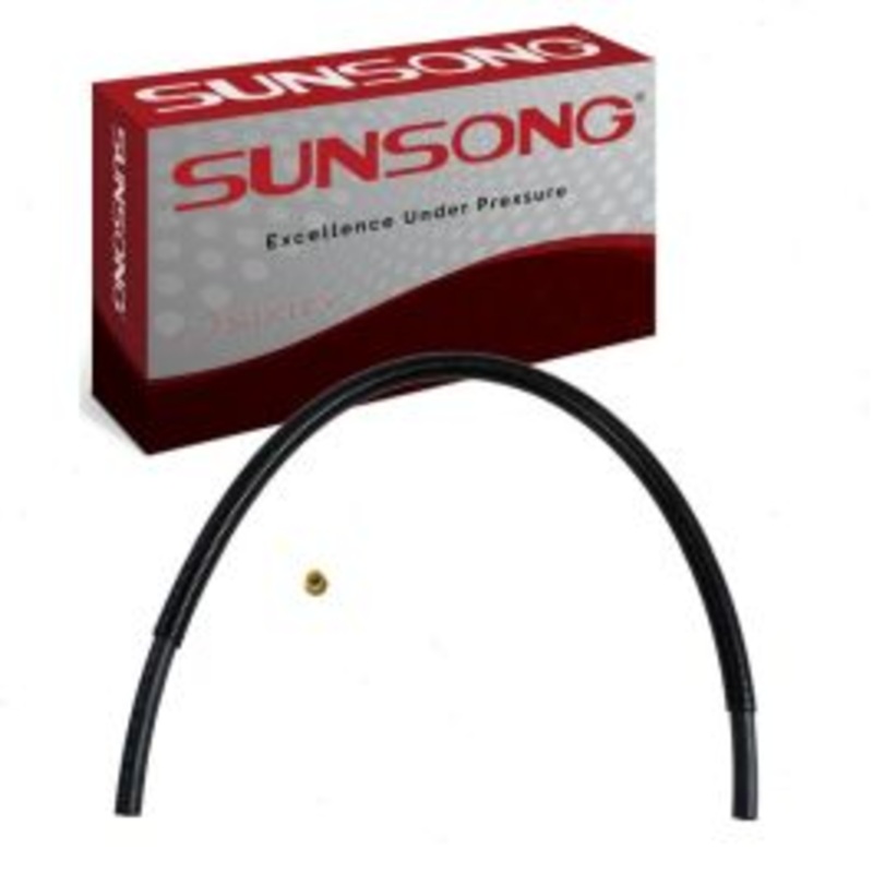 Sunsong Hydroboost To Tee Power Steering Return Line Hose for 2011 Ram 2500