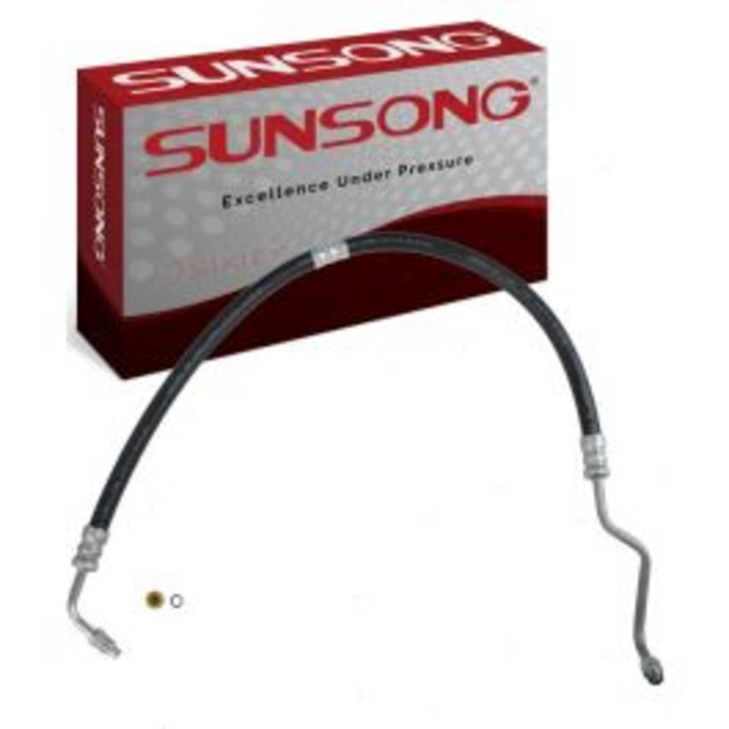 Sunsong Power Steering Pressure Line Hose for 1981-1988 Ford Thunderbird