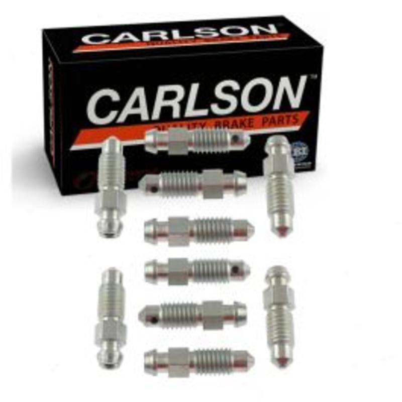 2 pc Carlson Front Brake Bleeder Screws for 2006-2009 Mercedes-Benz E350