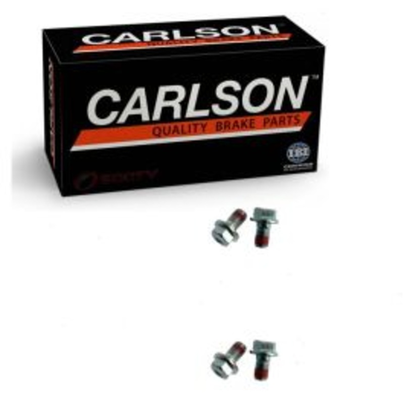 2 pc Carlson Front Brake Caliper Bracket Mounting Bolts for 1990-2022 Honda Civic 1.5L 2.0L L4