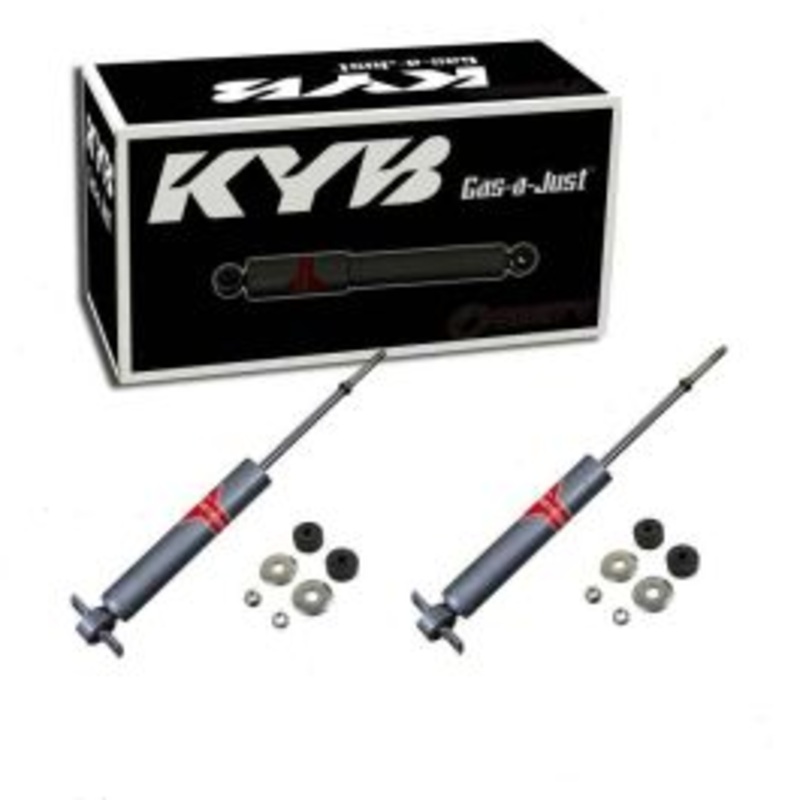 2 pc KYB Gas-a-Just Front Shock Absorbers for 1957-1991 Ford Country Squire