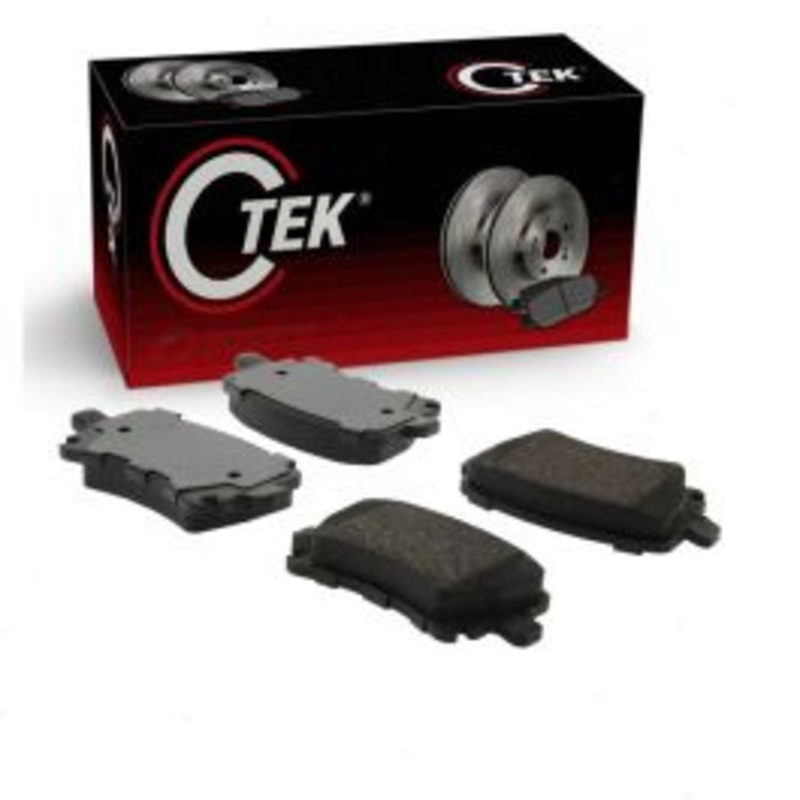 Centric CTEK Rear Disc Brake Pad Set for 2006-2010 Volkswagen Passat 2.0L 3.6L L4 V6