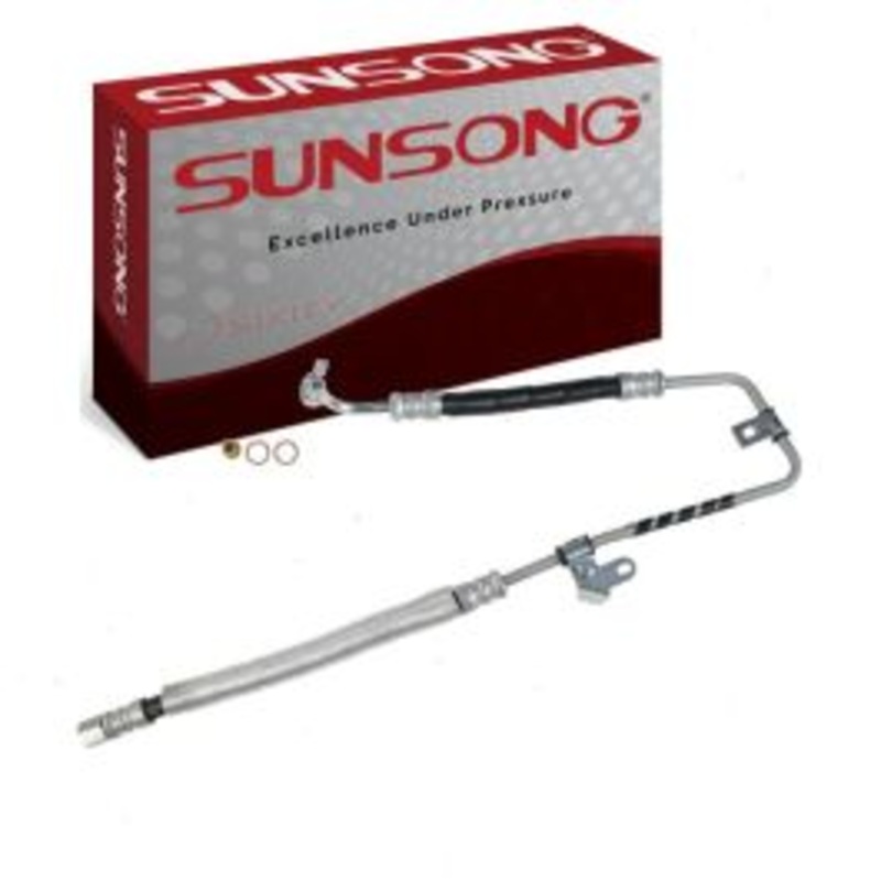 Sunsong From Pump Power Steering Pressure Line Hose for 1997-2001 Toyota Camry