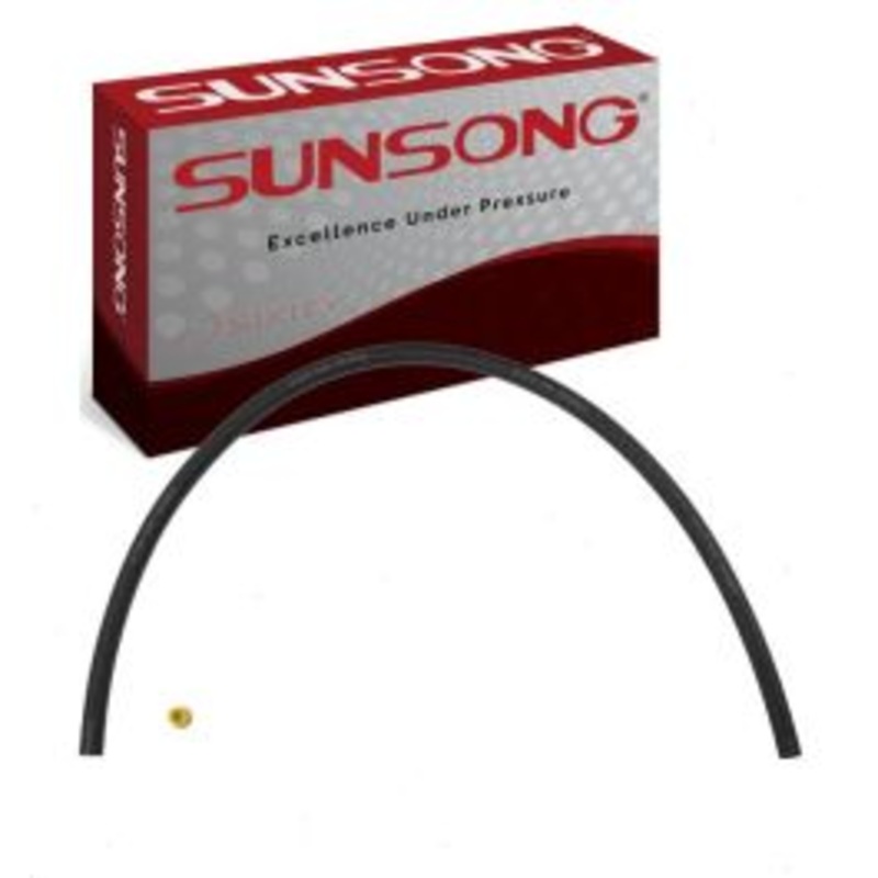 Sunsong Hydroboost To Tee Power Steering Return Hose for 1975-1976 GMC K25 Suburban