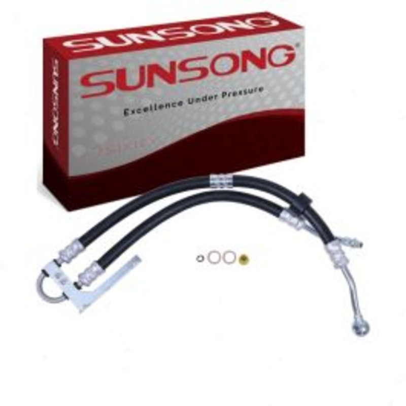 Sunsong Pump To Rack Power Steering Pressure Line Hose for 2006-2011 Mercedes-Benz ML350 3.5L V6