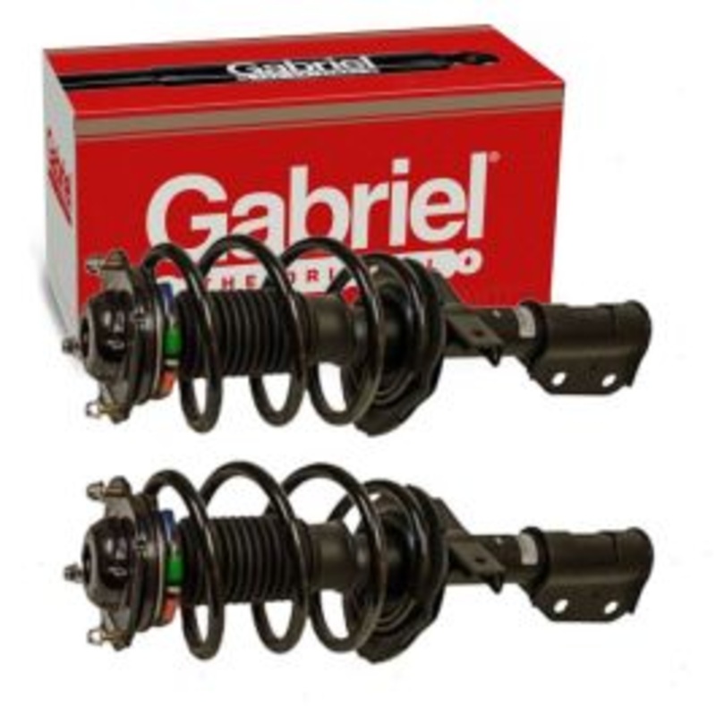 2 pc Gabriel ReadyMount Front Suspension Strut & Coil Springs for 2009-2012 Chevrolet Traverse
