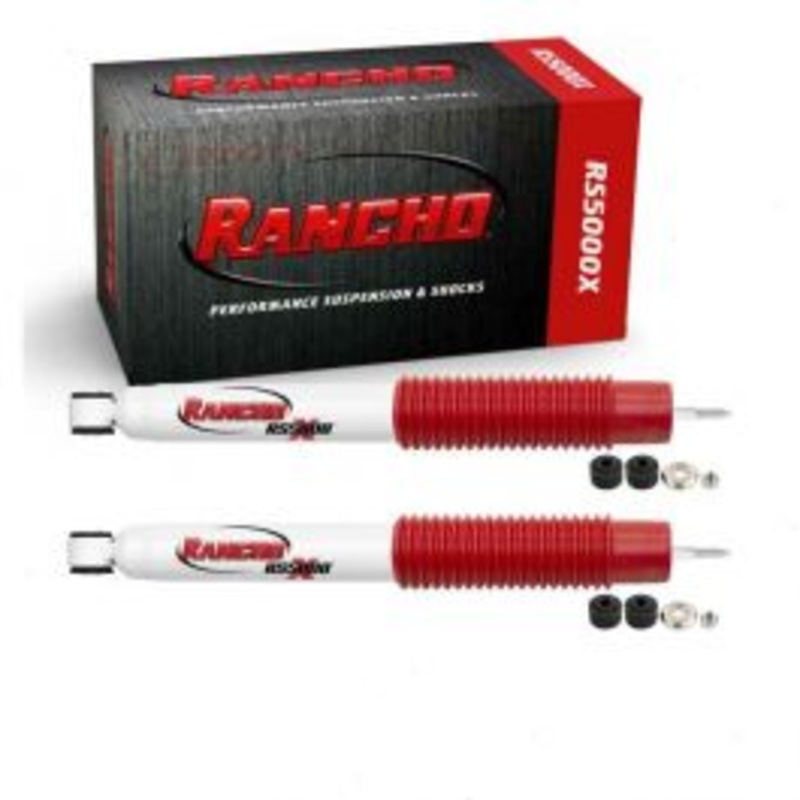 2 pc Rancho RS5000X Front Shock Absorbers for 2007 GMC Sierra 3500 Classic