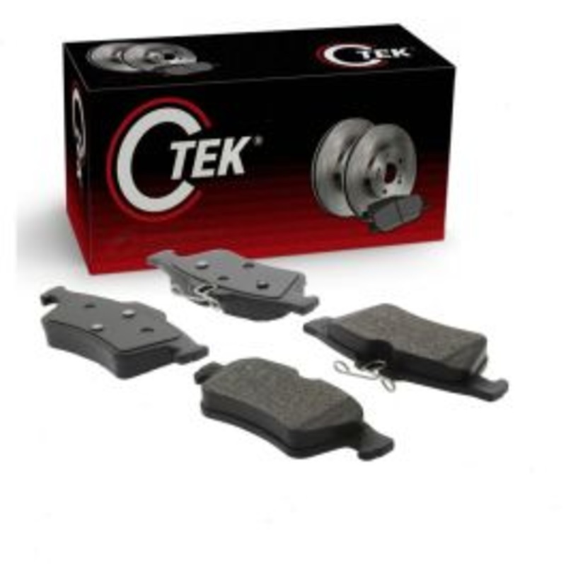 Centric CTEK Rear Disc Brake Pad Set for 2018-2022 Ford EcoSport