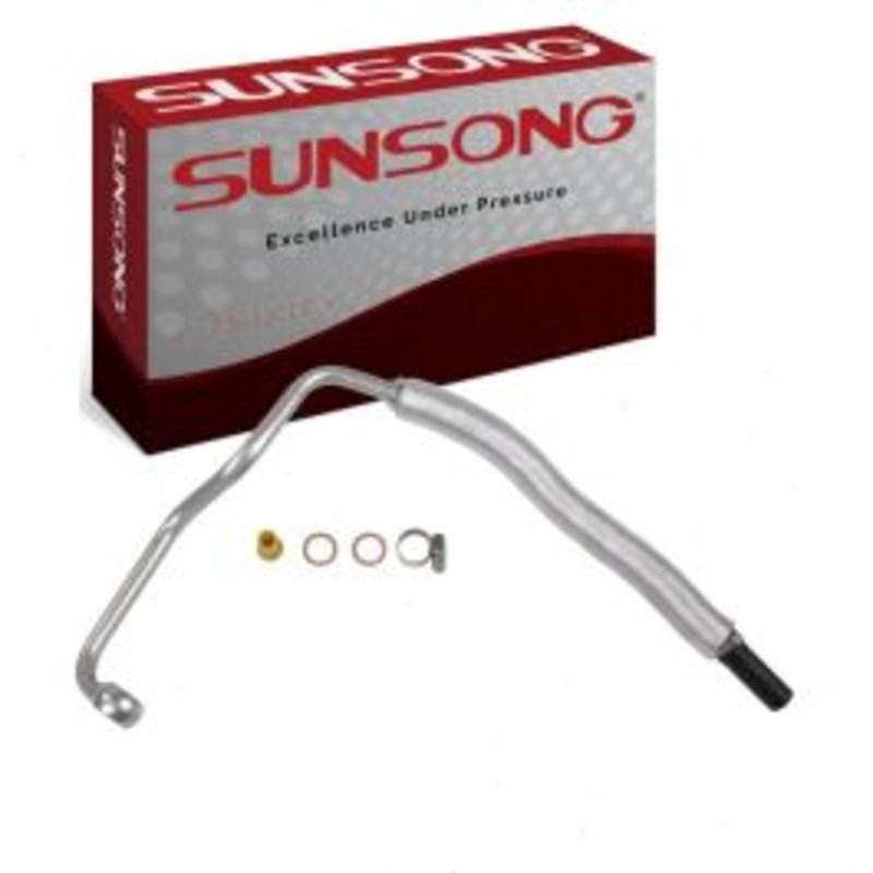 Sunsong 3403750 Power Steering Return Line Hose