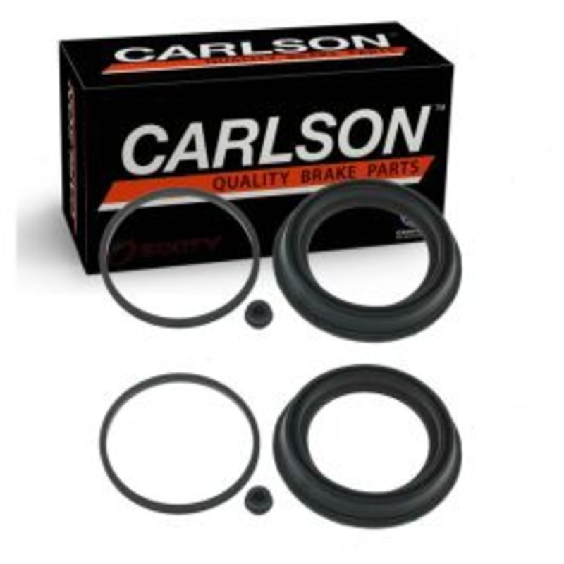 2 pc Carlson Front Brake Caliper Repair Kit for 2010-2017 BMW 535i GT