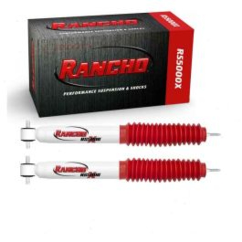 2 pc Rancho RS5000X Front Shock Absorbers for 1982-1990 GMC S15