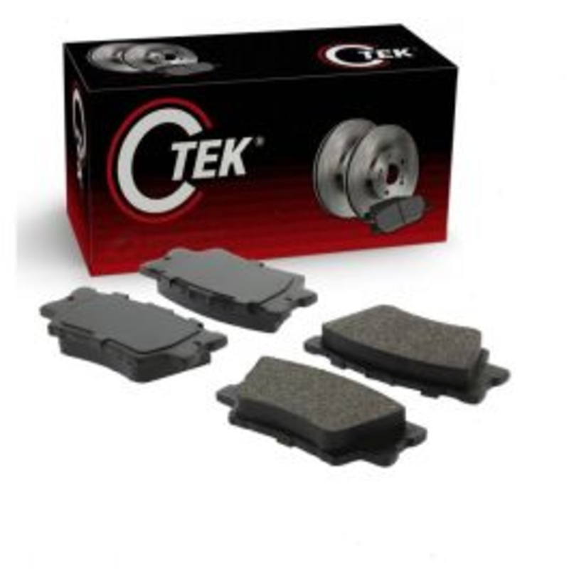 Centric CTEK Rear Disc Brake Pad Set for 2006-2018 Toyota RAV4