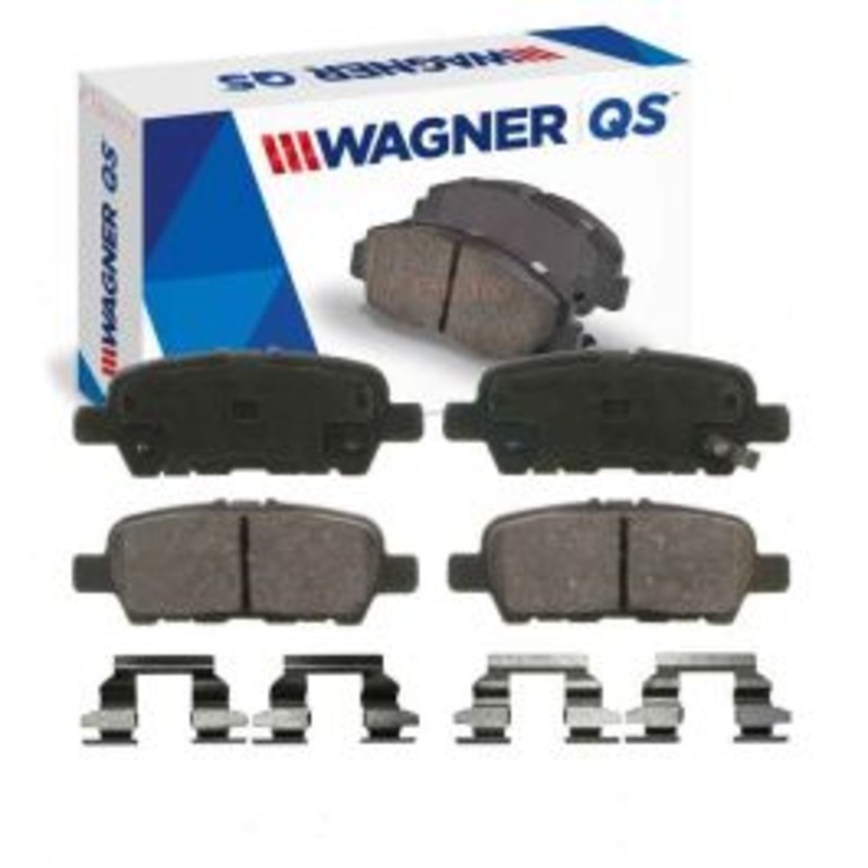 Wagner QS Rear Disc Brake Pad Set for 2015-2018 Infiniti Q50 2.0L 3.0L 3.5L 3.7L L4 V6