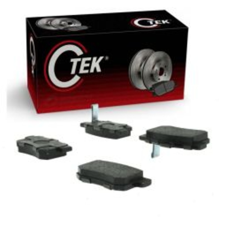 Centric CTEK Rear Disc Brake Pad Set for 2002-2006 Acura RSX