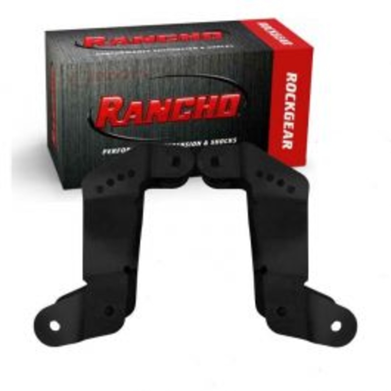 Rancho RockGEAR Suspension Control Arm Bracket for 2018 Jeep Wrangler JK