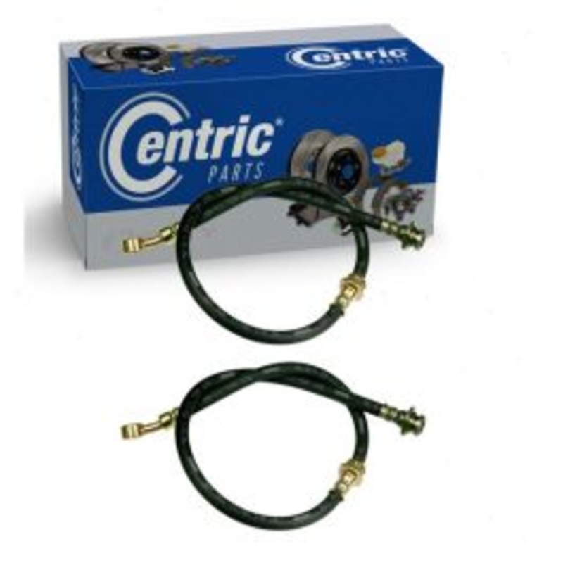 2 pc Centric Premium Front Brake Hydraulic Hoses for 1998-2002 International 3400