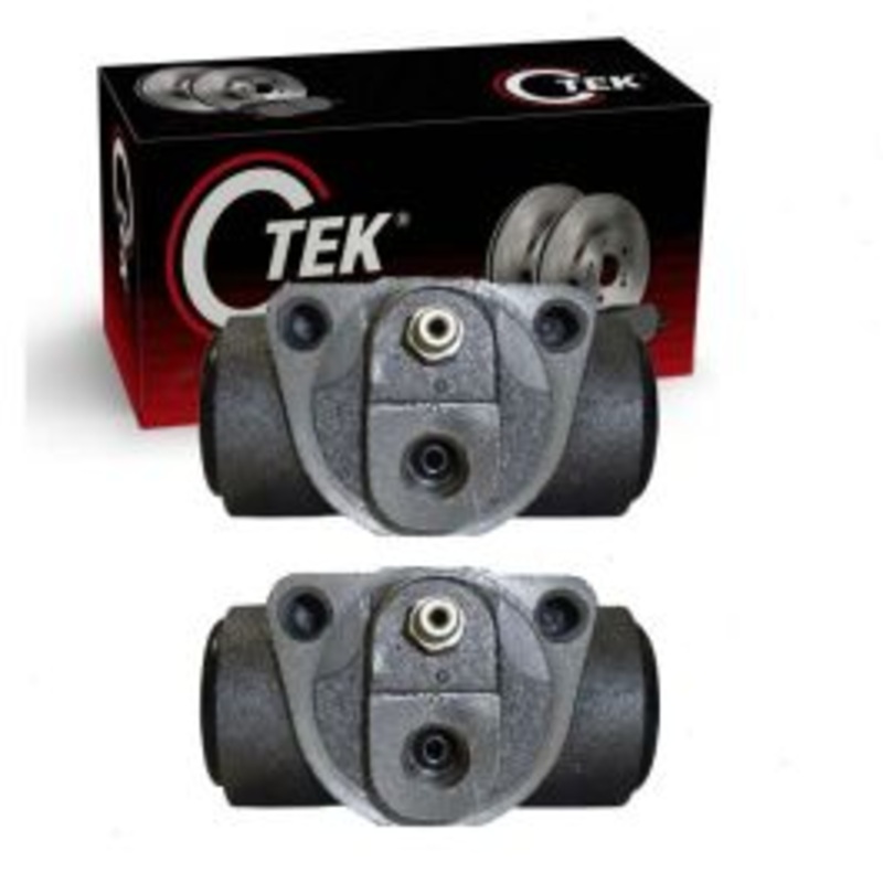 2 pc Centric CTEK Rear Drum Brake Wheel Cylinders for 1995-1996 GMC Sonoma