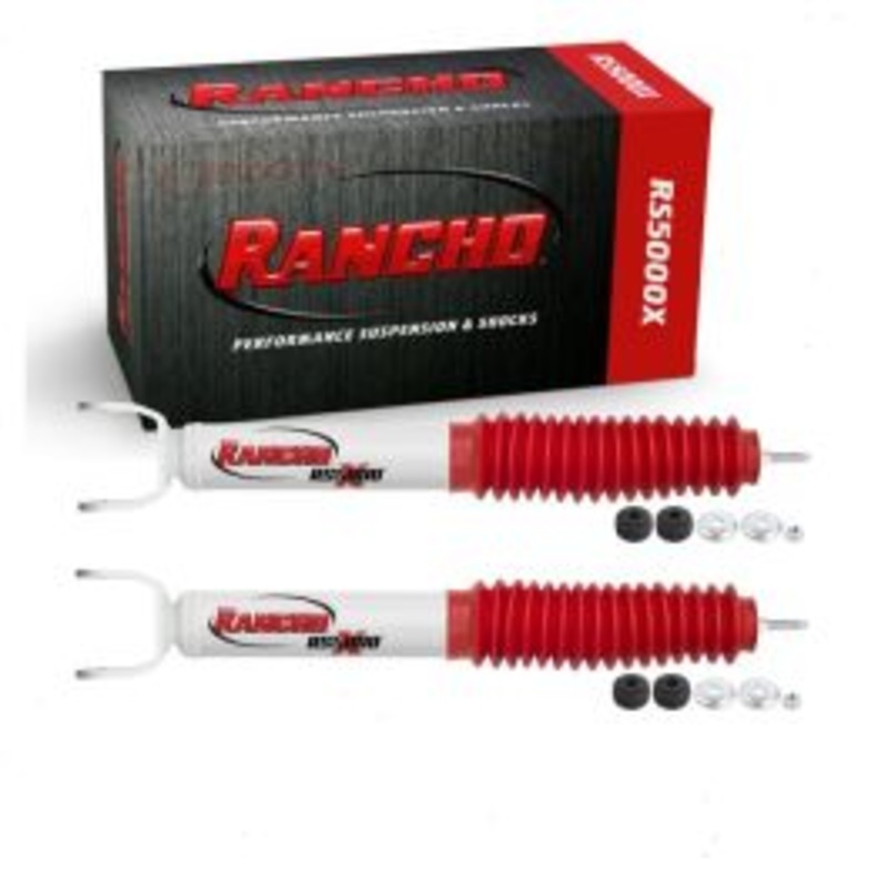 2 pc Rancho RS5000X Front Shock Absorbers for 2000-2006 GMC Yukon XL 1500