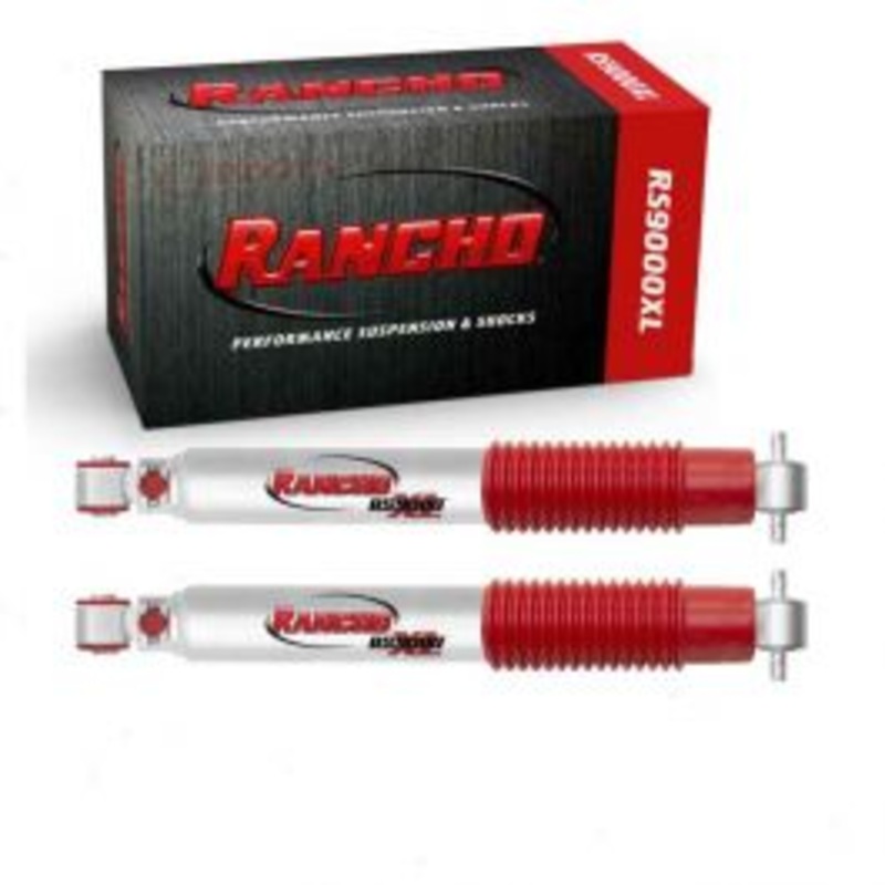 2 pc Rancho RS9000XL Rear Shock Absorbers for 1988-2000 GMC C3500