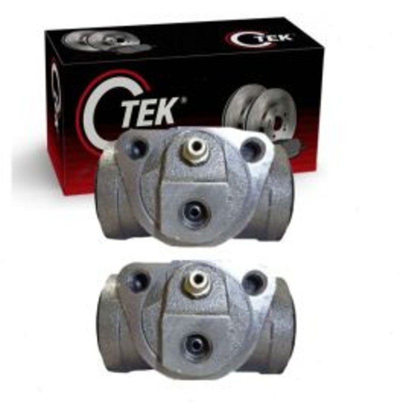 2 pc Centric CTEK Rear Drum Brake Wheel Cylinders for 1996-2002 Chevrolet Express 3500